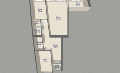 Купить 3-комнатную квартиру, Минск, ул. Раковская, д. 16 (Центральный район). Фото 1