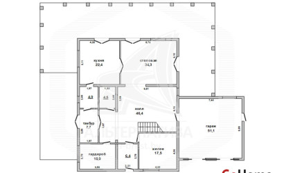 Купить дом, Бульково, Ракитницкий с/с, 24.74 соток. Фото 1