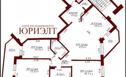 Купить 4-комнатную квартиру, Гродно, Клецкова, 13Б. Фото 1