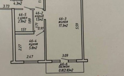 Купить 1-комнатную квартиру, Минск, Логойский, 34/2 (Первомайский район)