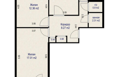 Купить 3-комнатную квартиру, Минск, Одинцова ул., 36/1(Фрунзенский район). Фото 21