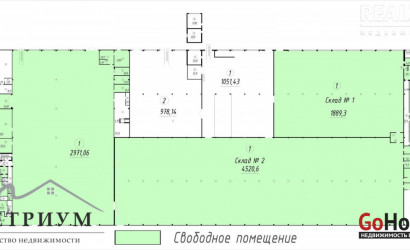 Продажа склада, Бобруйск, ул. Орловского, д. 9,  13251.2 кв.м.. Фото 5