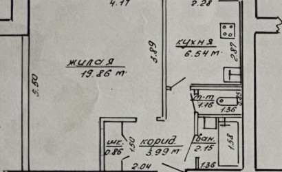 Купить 1-комнатную квартиру, Жлобин, Первомайская, 43А. Фото 2