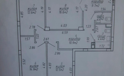 Купить 4-комнатную квартиру, Минск, Казимировская ул., 27 (Фрунзенский район). Фото 15