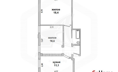 Купить 2-комнатную квартиру, Брест, Центр, ул. Орджоникидзе. Фото 18