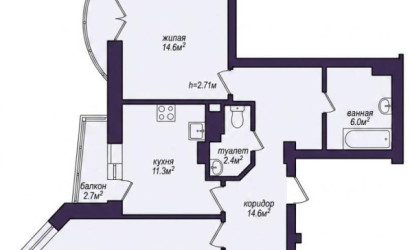 Купить 2-комнатную квартиру, Минск, Связистов ул., 10(Партизанский район). Фото 22