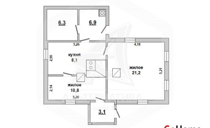 Купить дом, Стриганец, Ракитницкий с/с, 25 соток. Фото 12