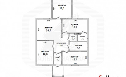 Купить дом, Ракитница, Ракитницкий с/с, 24.67 соток. Фото 1