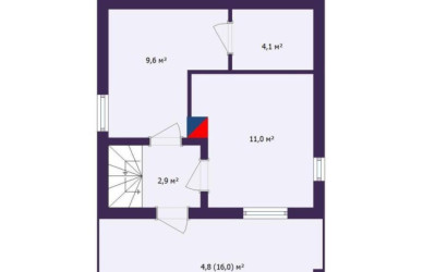 Купить дом в деревне, ХОЛМОГОРЬЕ, 8 соток. Фото 41