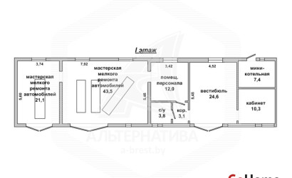 Продажа помещения под сто, Брест, Граевка,  265.5 кв.м.. Фото 1