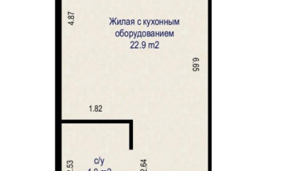 Купить 1-комнатную квартиру, Минск, Брилевская ул., 33 (Октябрьский район). Фото 12