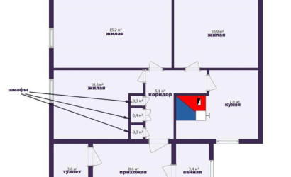 Купить 3-комнатную квартиру, Замостье, Новая ул.. Фото 14