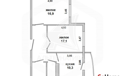 Купить 2-комнатную квартиру, Брест, Ковалево, ул. Луцкая. Фото 21