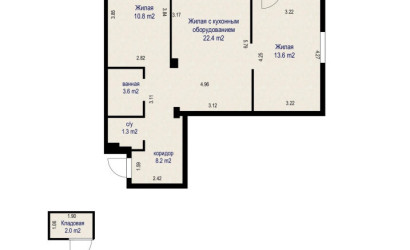 Купить 3-комнатную квартиру, Минск, Зубачева 3-й пер., 5 (Октябрьский район). Фото 20