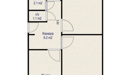Купить 3-комнатную квартиру, Минск, Голодеда ул., 39/1 (Заводской район). Фото 15
