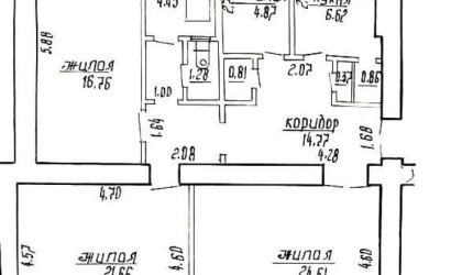 Купить 4-комнатную квартиру, Могилев, Ленинская, 68. Фото 1