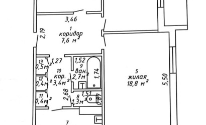 Купить 3-комнатную квартиру, Барановичи, Энтузиастов, 34. Фото 14