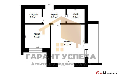 Купить 1-комнатную квартиру, Брест, ул. Скрипникова, д. . Фото 12
