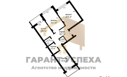 Купить 3-комнатную квартиру, Брест, ул. Московская, д. . Фото 20