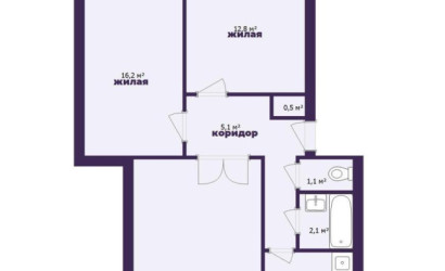 Купить 3-комнатную квартиру, Любань, Ленина ул., 100. Фото 12