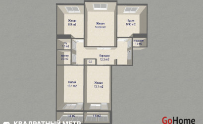 Купить 4-комнатную квартиру, Минск, ул. Есенина, д. 87 (Московский район). Фото 20