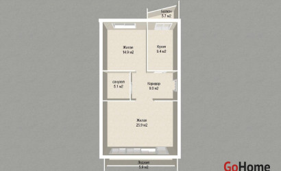 Купить 2-комнатную квартиру, Минск, Купалы ул., 7 (Ленинский район). Фото 22