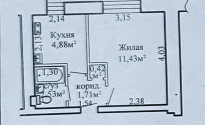 Купить 1-комнатную квартиру, Гомель, Минская, 10. Фото 16