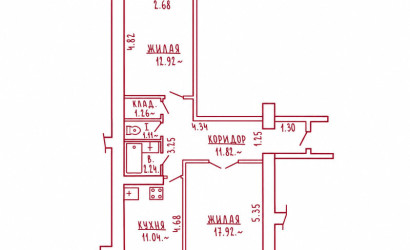 Купить 2-комнатную квартиру, Минск, Цнянская, 5 (Советский район). Фото 8