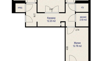 Купить 3-комнатную квартиру, Минск, Корженевского ул., 8/3(Октябрьский район). Фото 1