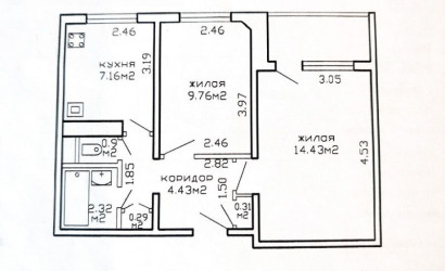 Купить 2-комнатную квартиру, Минск, Плеханова ул., 125 (Ленинский район). Фото 11