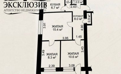 Купить 3-комнатную квартиру, Гомель, Тимофеенко ул., 26. Фото 4