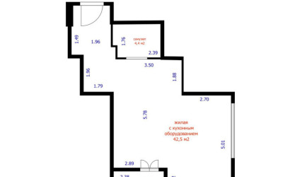 Купить 1-комнатную квартиру, Минск, Мстиславца ул., 18 (Первомайский район). Фото 1