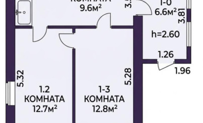  2-этаж.(78.3 м2), Дубок-83