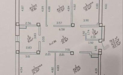 Купить 4-комнатную квартиру, Витебск, Калинина ул., 16/а. Фото 16