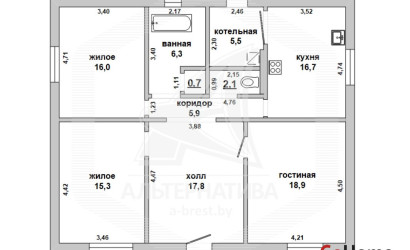 Купить дом, Черни, Чернинский с/с, 12.95 соток. Фото 20