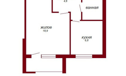 Купить 1-комнатную квартиру, Брест, Сосновая. Фото 11