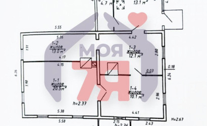 Купить дом, Пожарище, Центральная ул., 25 соток. Фото 22