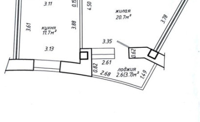 Купить 2-комнатную квартиру, Минск, Язепа Дроздовича, 6 (Ленинский район). Фото 23
