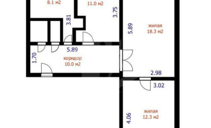 Купить 3-комнатную квартиру, Минск, Притыцкого ул., 42 (Фрунзенский район). Фото 21