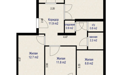 Купить 4-комнатную квартиру, Минск, ул. Путилова, д. 3 (Первомайский район). Фото 19