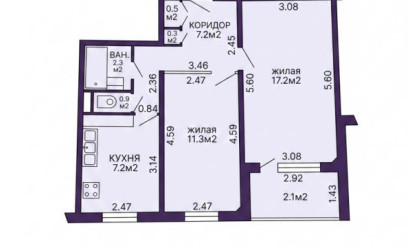 Купить 2-комнатную квартиру, Минск, Слободская ул., 55 (Московский район). Фото 19