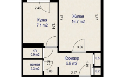 Купить 1-комнатную квартиру, Минск, ул. Белецкого, д. 14/2 (Московский район). Фото 19