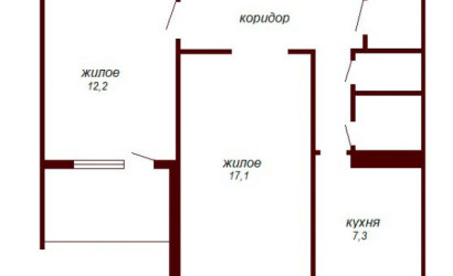 Купить 2-комнатную квартиру, Брест, ул. Дубровская, д. . Фото 13
