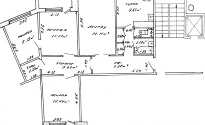 Купить 4-комнатную квартиру, Барановичи, Наконечникова, 17/4. Фото 2