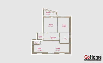 Купить 3-комнатную квартиру, Минск, Утульная ул., 1 (Фрунзенский район). Фото 41