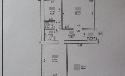 Купить 2-комнатную квартиру, Жлобин, м-н 1-й, 1. Фото 13