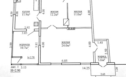 Купить 3-комнатную квартиру, Гродно, Горновых, 36. Фото 11