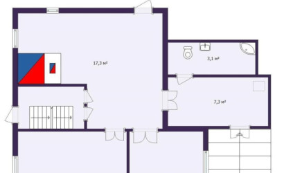 Купить дом в деревне, АЭРОФЛОТ, 6.9 соток. Фото 36