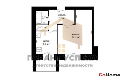 Купить 1-комнатную квартиру, Брест, ул. Адамковская, д. . Фото 16