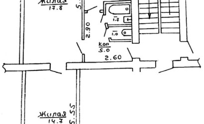 Купить 2-комнатную квартиру, Щучин, Островского, 14. Фото 14